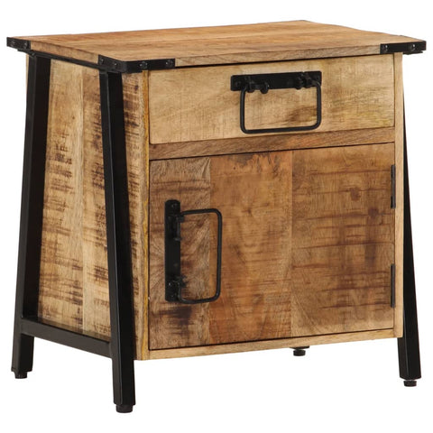 vidaXL Bedside Cabinet 40x30x42 cm Solid Wood Mango