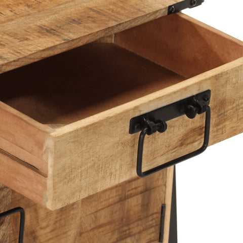 vidaXL Bedside Cabinet 40x30x42 cm Solid Wood Mango