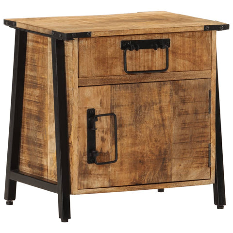 vidaXL Bedside Cabinet 40x30x42 cm Solid Wood Mango