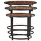 vidaXL Nesting Tables 3 pcs Solid Wood Reclaimed