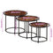 vidaXL Nesting Tables 3 pcs Solid Wood Reclaimed