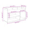 vidaXL Shoe Bench White 82x32x45.5 cm Engineered Wood