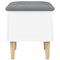 vidaXL Storage Bench White 42x42x46 cm Engineered Wood