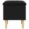 vidaXL Storage Bench Black 42x42x46 cm Engineered Wood