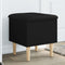 vidaXL Storage Bench Black 42x42x46 cm Engineered Wood
