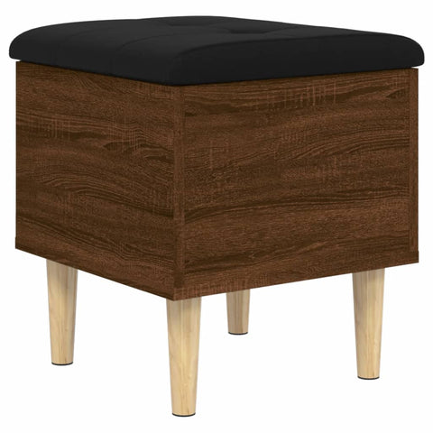 vidaXL Storage Bench Brown Oak 42x42x46 cm Engineered Wood