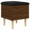 vidaXL Storage Bench Brown Oak 42x42x46 cm Engineered Wood