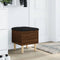 vidaXL Storage Bench Brown Oak 42x42x46 cm Engineered Wood
