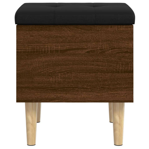 vidaXL Storage Bench Brown Oak 42x42x46 cm Engineered Wood