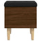 vidaXL Storage Bench Brown Oak 42x42x46 cm Engineered Wood
