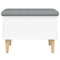 vidaXL Storage Bench White 62x42x46 cm Engineered Wood
