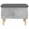 vidaXL Storage Bench Concrete Grey 62x42x46 cm Engineered Wood