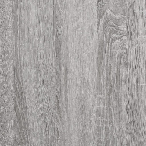 vidaXL Storage Bench Grey Sonoma 62x42x46 cm Engineered Wood