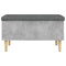 vidaXL Storage Bench Concrete Grey 82x42x46 cm Engineered Wood