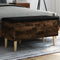 vidaXL Storage Bench Smoked Oak 82x42x46 cm Engineered Wood