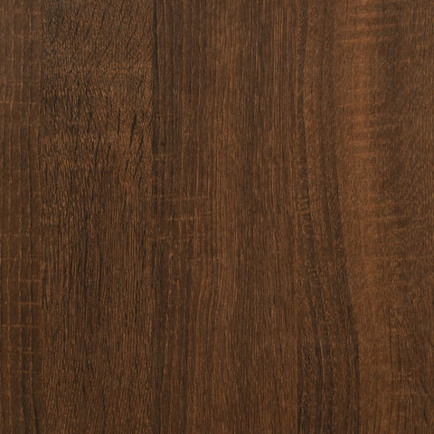 vidaXL Storage Bench Brown Oak 102x42x46 cm Engineered Wood