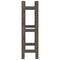 vidaXL Wine Rack for 30 Bottles Grey Solid Wood Pine