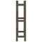 vidaXL Wine Rack for 42 Bottles Grey Solid Wood Pine