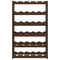 vidaXL Wine Rack for 30 Bottles Brown Solid Wood Pine