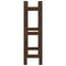 vidaXL Wine Rack for 30 Bottles Brown Solid Wood Pine