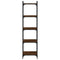 vidaXL Bookcase 5-Tier Brown Oak 40x30x154 cm Engineered Wood