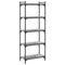vidaXL Bookcase 5-Tier Grey Sonoma 60x30x154 cm Engineered Wood