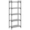 vidaXL Bookcase 5-Tier Grey Sonoma 60x30x154 cm Engineered Wood