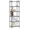 vidaXL Bookcase 6-Tier Grey Sonoma 60x30x188 cm Engineered Wood