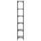 vidaXL Bookcase 6-Tier Grey Sonoma 60x30x188 cm Engineered Wood