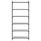 vidaXL Bookcase 6-Tier Grey Sonoma 80x30x188 cm Engineered Wood