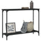 vidaXL Console Table Black 101x30.5x75 cm Engineered Wood