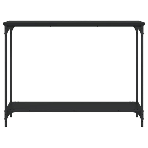 vidaXL Console Table Black 101x30.5x75 cm Engineered Wood