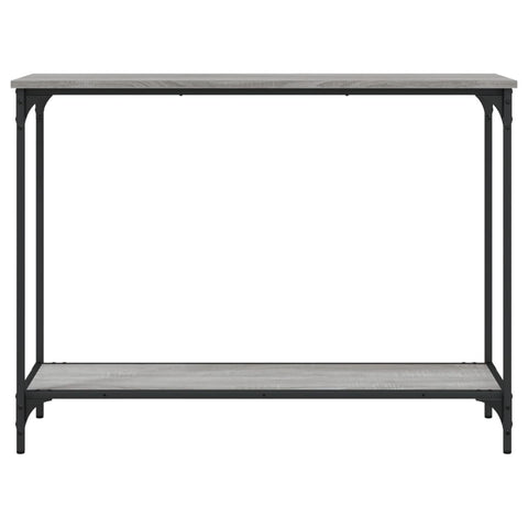 vidaXL Console Table Grey Sonoma 101x30.5x75 cm Engineered Wood