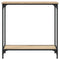 vidaXL Console Table Sonoma Oak 75x30.5x75 cm Engineered Wood
