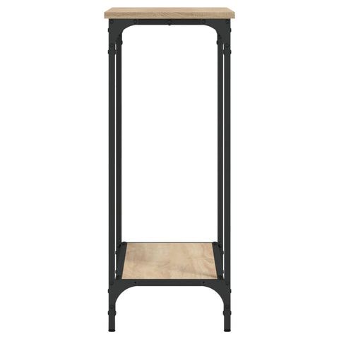 vidaXL Console Table Sonoma Oak 75x30.5x75 cm Engineered Wood