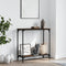 vidaXL Console Table Brown Oak 75x30.5x75 cm Engineered Wood