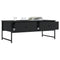 vidaXL Coffee Table Black 101x49x39.5 cm Engineered Wood