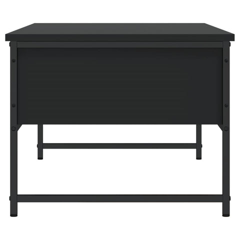 vidaXL Coffee Table Black 101x49x39.5 cm Engineered Wood