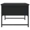 vidaXL Coffee Table Black 101x49x39.5 cm Engineered Wood