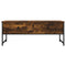 vidaXL Coffee Table Smoked Oak 101x49x39.5 cm Engineered Wood