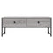 vidaXL Coffee Table Grey Sonoma 101x49x39.5 cm Engineered Wood