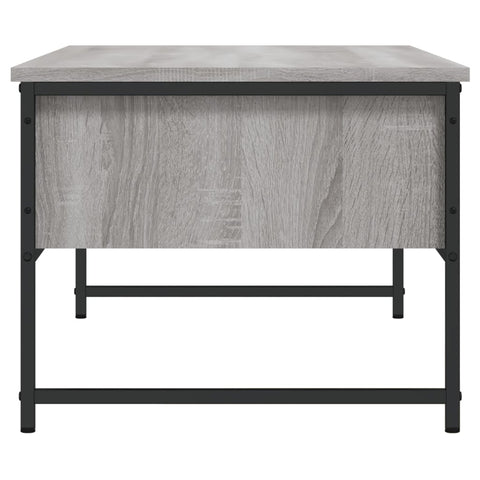vidaXL Coffee Table Grey Sonoma 101x49x39.5 cm Engineered Wood