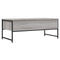 vidaXL Coffee Table Grey Sonoma 101x49x39.5 cm Engineered Wood