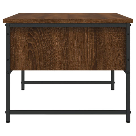 vidaXL Coffee Table Brown Oak 101x49x39.5 cm Engineered Wood