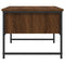 vidaXL Coffee Table Brown Oak 101x49x39.5 cm Engineered Wood