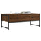 vidaXL Coffee Table Brown Oak 101x49x39.5 cm Engineered Wood