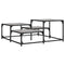 vidaXL Coffee Table Grey Sonoma 87.5x87.5x40 cm Engineered Wood