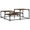 vidaXL Coffee Table Brown Oak 87.5x87.5x40 cm Engineered Wood