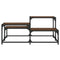 vidaXL Coffee Table Brown Oak 87.5x87.5x40 cm Engineered Wood