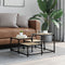 vidaXL Coffee Table Sonoma Oak 68x68x40 cm Engineered Wood